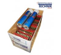 Clous pour acier et béton 3,0x27mm HC6 + 2x gaz pour cloueur à béton Spit Pulsa 700 P E HB33