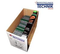 Clous pour béton 2,6x60mm +1xgaz pour cloueur pour béton Würth Diga CSM-1 Powers Trak-IT C4 CS-70 S