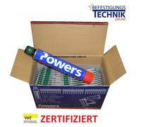 Clous pour béton 3,7x55mm HD pour raccord coulissant au plafond Powers C4 Würth Diga CSM-1 certifié VHT