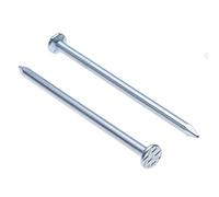 Clous Pour Bois à Tête Ronde Plate (Lot de 500) Galvanisés Pour le Bricolage et l'artisanat, la Décoration Intérieure, le Travail du Bois et les Meubles Taille: Longueur 32 mm Diamètre du clou 1.8 mm