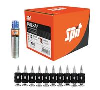 Clous pour cloueuse à gaz pulsa 27P 40P 65 haute dureté béton acier guides cloisons sèches (C6-35 (35mm), 500 pcs boîte)