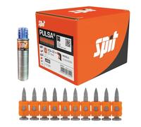 Clous pour cloueuse à gaz pulsa 27P 40P 65 haute dureté béton acier guides cloisons sèches (HC6-22 (22mm), 500 pcs boîte)