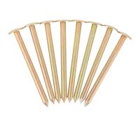 Clous pour Pelouse, Piquets de Jardin, Clou Gazon Synthétique | Profil Bas Résistant à Déformation, Fixation Réutilisable pour Toile Paysagère, Bordure de Gazon et Tente, Campeurs