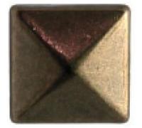 Clous rivet à griffes carré 10mm black nickel 30 pièces - ki-sign Noir G