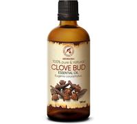 Clove Essential Oil-100 Ml-Eugenia Caryophyllus For Diffuser-- Pure And Natural-He Cloves-Anti-Fatigue And Toning Essential Oil