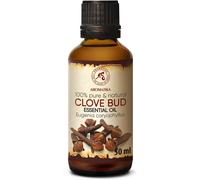 Clove Essential Oil-50 Ml-Eugenia Caryophyllus For Diffuser-Aromatherapy-Pure And Natural-He Cloves-Anti-Fatigue And Toning Essential Oil