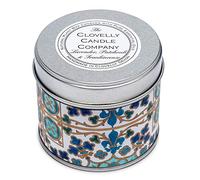 Clovelly Soap Co. Bougie Artisanale - Végane et Naturelle - Parfum Lavande, Patchouli et Encens - Cire de Soja