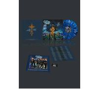 Cloven Hoof - Heathen Cross Ltd. Clear Blue/White/Black - Splatter Vinyl