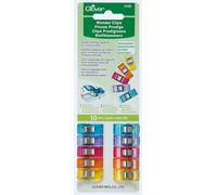 Clover 10 pièces Wonder Clips, Multicolore