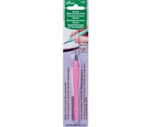 Clover 1226 Amour Crochet en acier n°12 0,60 mm