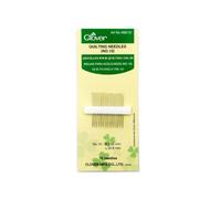 Clover aiguille à quilter n°12, Silver