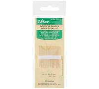 Clover aiguille chas doré n°10, Blanc