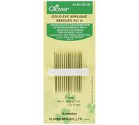 Clover Mfg – Aiguille pour ouvrage d'appliqué n°9