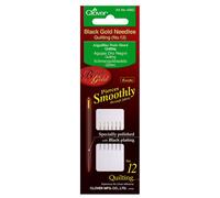 Clover Aiguilles Noir-Doré à Quilter no.12