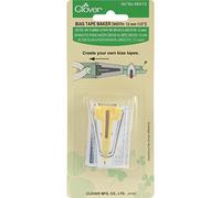 Clover Appareil à fabriquer les Biais 12mm, Blanc