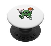 Clover Basketball Saint Patricks Day Lucky PopSockets PopGrip Adhésif