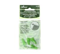 Clover bouchon arrête-maille p/pointe aiguille, Blanc