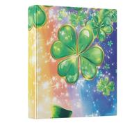 Clover Classeur à 3 anneaux ronds de 3,8 cm pour 200 documents pour la maison, l'école, le bureau