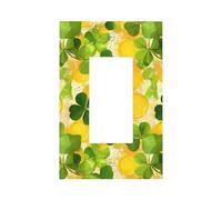 Clover Coin Plaque murale vierge en forme de trèfle - Facile à installer - Pour maison, bureau, cuisine, appartement