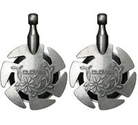 Clover coupe fil de laine style collier, 2.76 x 8.35 x 14.44 cm (Lot de 2)