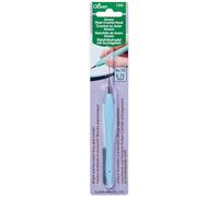 Clover crochet en acier amour n°10(0,75mm), Bleu