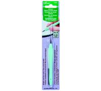 Clover crochet en acier amour n°9(0,90mm), Vert/Bleu