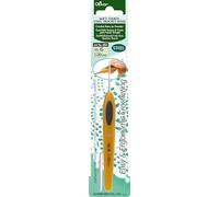 Clover crochet ergonomique n°6-1,00mm, Jaune
