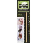 Clover crochet tunisien double 5mm, Blanc