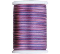 clover Fil de soie panaché taille 50, 90 m, 1 bobine, violet/rose/bleu