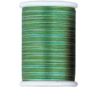 clover Fils de soie panachés taille 50, 90 m, 1 bobine, vert/ivoire