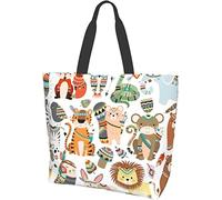 Clover Happy St. Patrick's Day Tote Bag Large Casual Women Shoulder Handbags Réutilisable Grocery Bags for Work Shopping Travel Beach