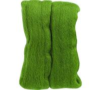 Clover Laine Mêche À Feutrer 20g, Vert Mousse Vert