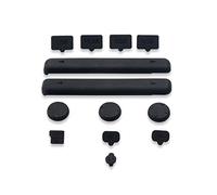 CLOVER Lot de 13 bouchons anti-poussière en silicone souple pour Nintendo Switch 2017 avec protecteur d'écran en verre trempé