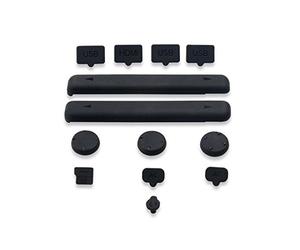 CLOVER Lot de 13 bouchons anti-poussière en silicone souple pour Nintendo Switch 2017 avec protecteur d'écran en verre trempé