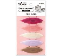 Clover Lot de 5 navettes de couleur pastel