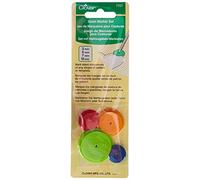Clover Marqueurs de couture CL7707 - Plastique, Multicolore, Taille unique - Jeu de 4