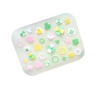 Clover Moule à chocolat en silicone - Outil de décoration de pâtisserie réutilisable pour la fabrication de gâteaux, desserts, bonbons avec design facile à démouler - Accessoires de cuisine