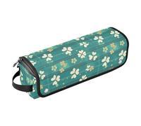 Clover Organiseur 2 en 1 pour outils capillaires avec tapis en fer à friser Sac de rangement pour fer à friser pour fer plat, outils chauds et accessoires de soins capillaires, étui de voyage pour