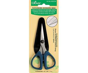 Clover Patchwork Scissors - Mini-4.5" W/Sheath Cover