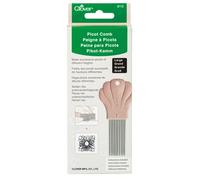 Clover Picot Comb-Large Peigne, Taupe