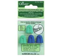 Clover Bouchon pour aiguille circulaire Blanc OS