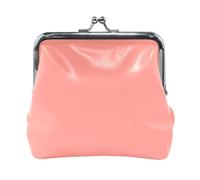 Clover Porte-monnaie multifonctionnel à bouton-pression ouvert Vert 11,4 x 10,4 cm, Rose Corail (2), one size, Rose Corail (2)