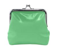 Clover Porte-monnaie multifonctionnel à bouton-pression ouvert Vert 11,4 x 10,4 cm, Vert trèfle, one size, Vert trèfle