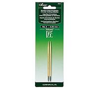 Clover Takumi Aiguilles à Tricoter circulaires interchangeables en Bambou Needles-Size 3/3.25 mm, d'autres, Multicolore