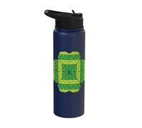 Clover Trèfle Brique Brique Joyeux Saint Patrick Stainless Steel Insulated Water Bottle