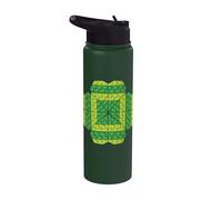 Clover Trèfle Brique Brique Joyeux Saint Patrick Stainless Steel Insulated Water Bottle