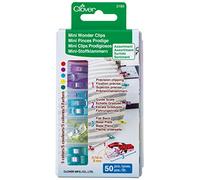 Clover Wonder Clips, Mini, Assortiment, 50 pièces