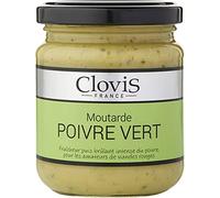 Clovis Moutarde au poivre vert Sans Sucre Ajout