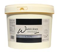 Clovis Moutarde de Dijon blanche à l'ancienne forte et aromatique 5kg