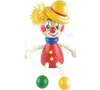 Clown avec chapeau melon - Aimant pour réfrigérateur